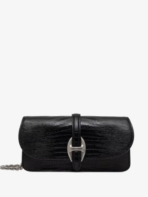 Trussardi portefeuille à effet peau de reptile