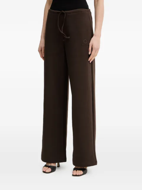 Trussardi pants anchos con cordones en la pretina