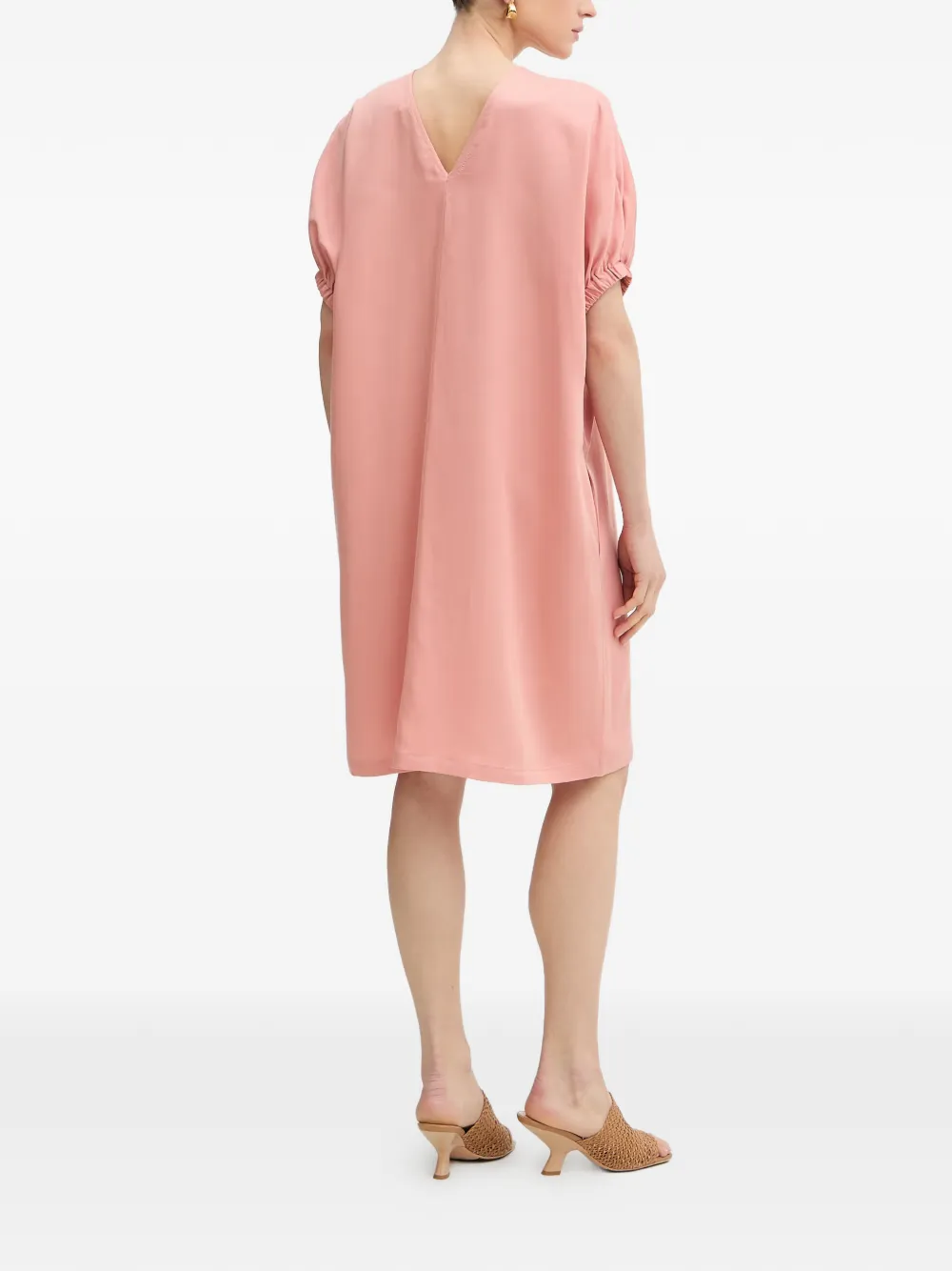 Trussardi Tuniek met elastische manchetten Roze