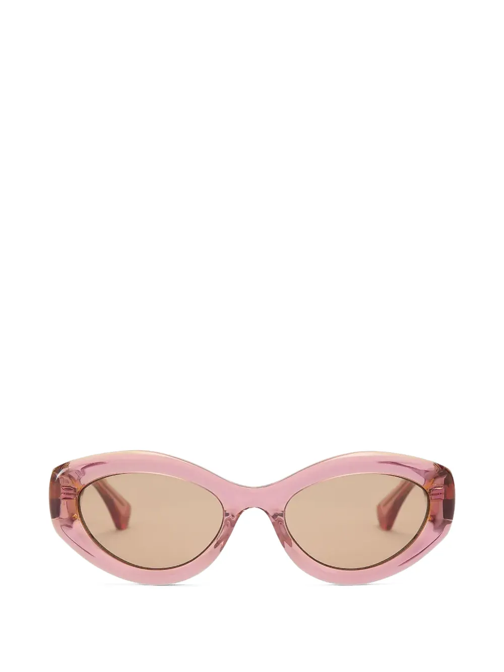 Kurt Geiger London cat-eye frame sunglasses - Rosa