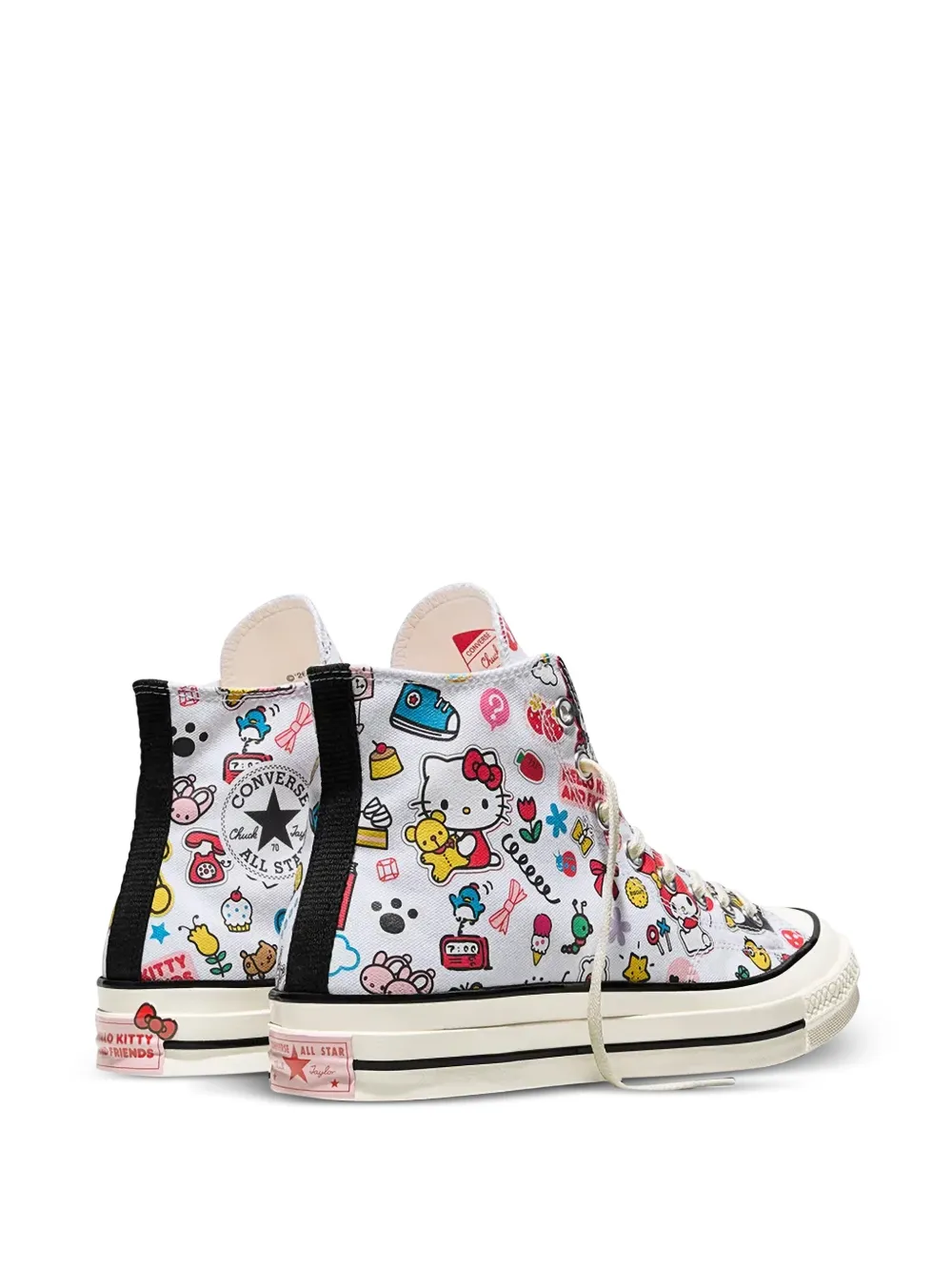 Converse x Hello Kitty And Friends Chuck 70 Stickers sneakers Wit