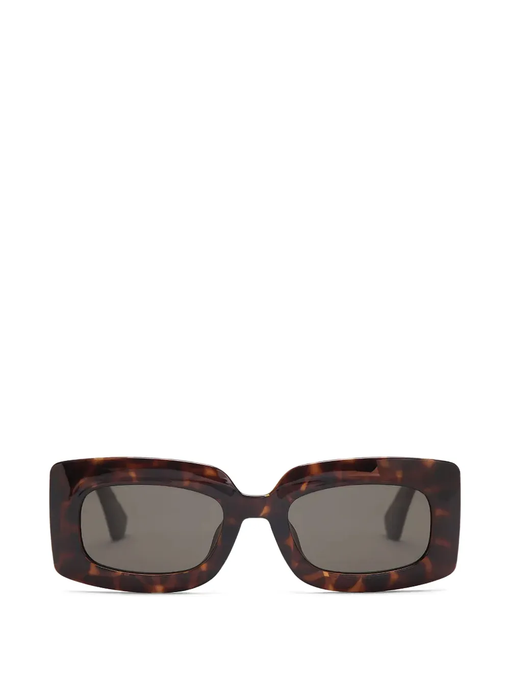 Kurt Geiger London crystal-embellished tortoiseshell-effect sunglasses - Marrone