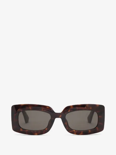 Kurt Geiger London crystal-embellished tortoiseshell-effect sunglasses
