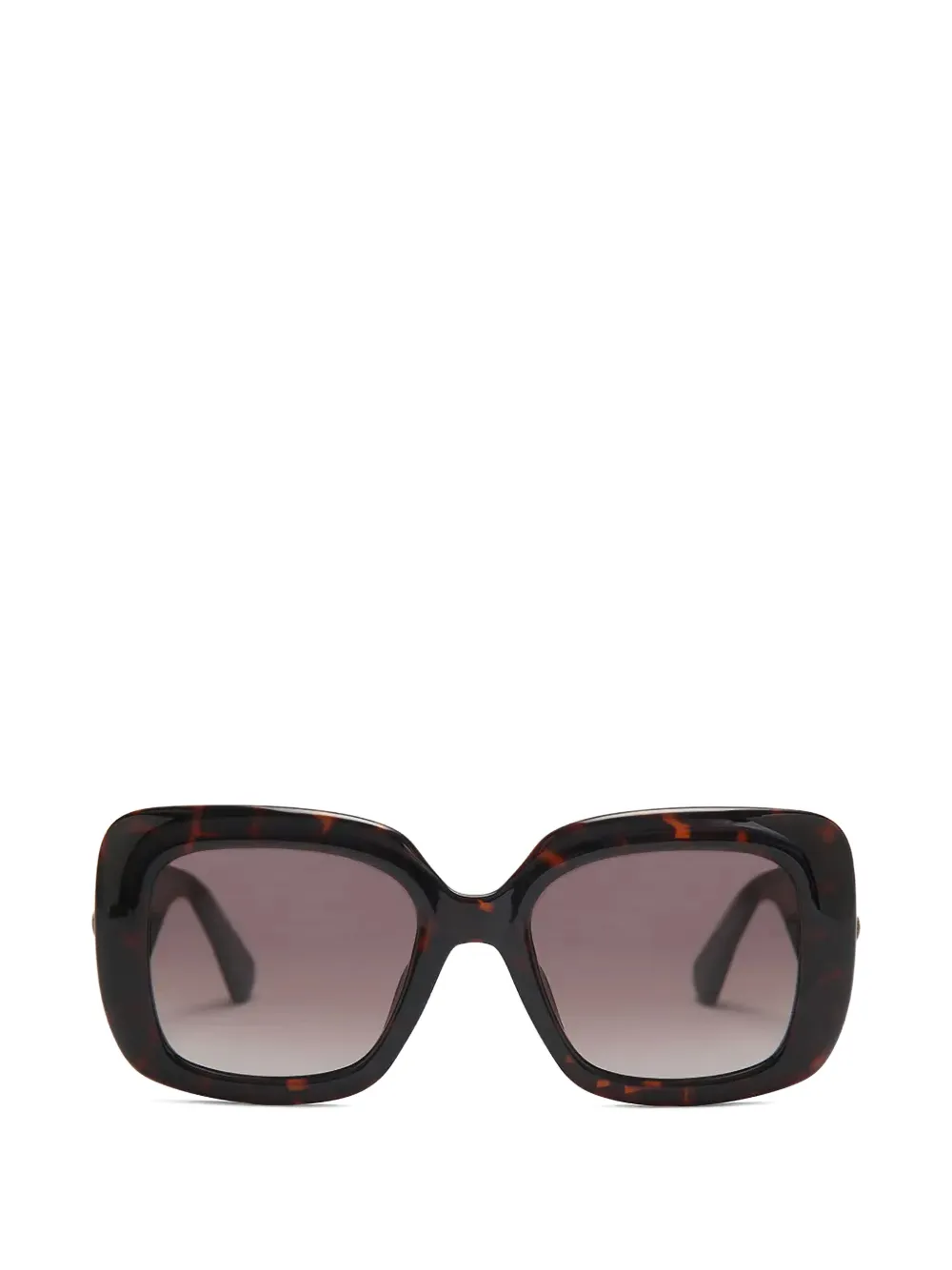 Kurt Geiger London tortoiseshell-effect Eagle-plaque sunglasses - Marrone