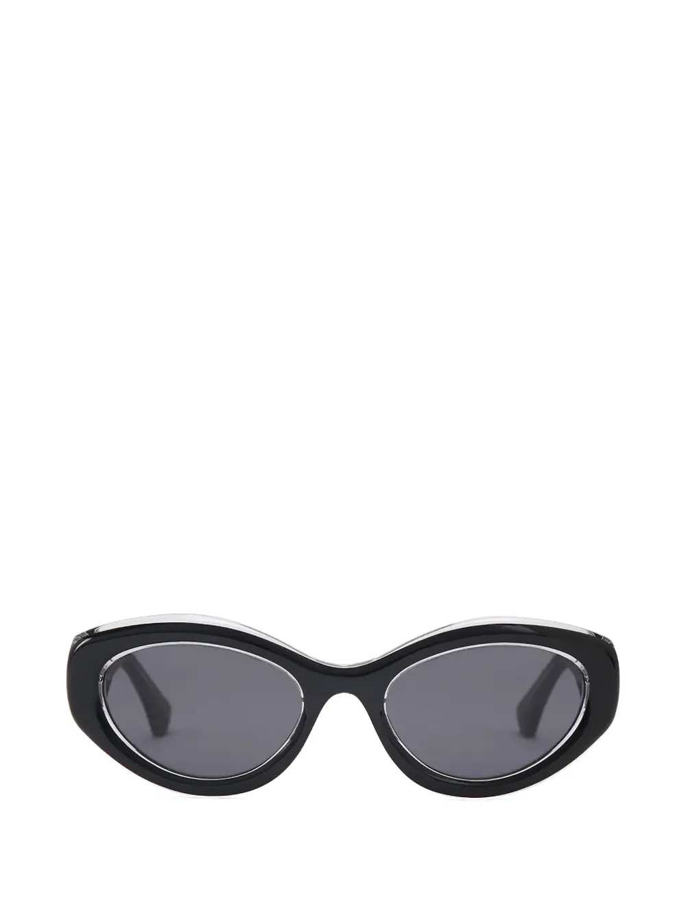 Kurt Geiger London oval-frame sunglasses - Grigio