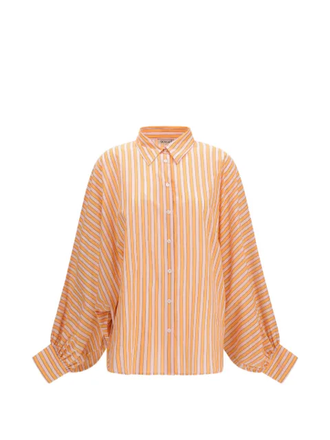 SoSUE Antonia striped long-sleeved shirt