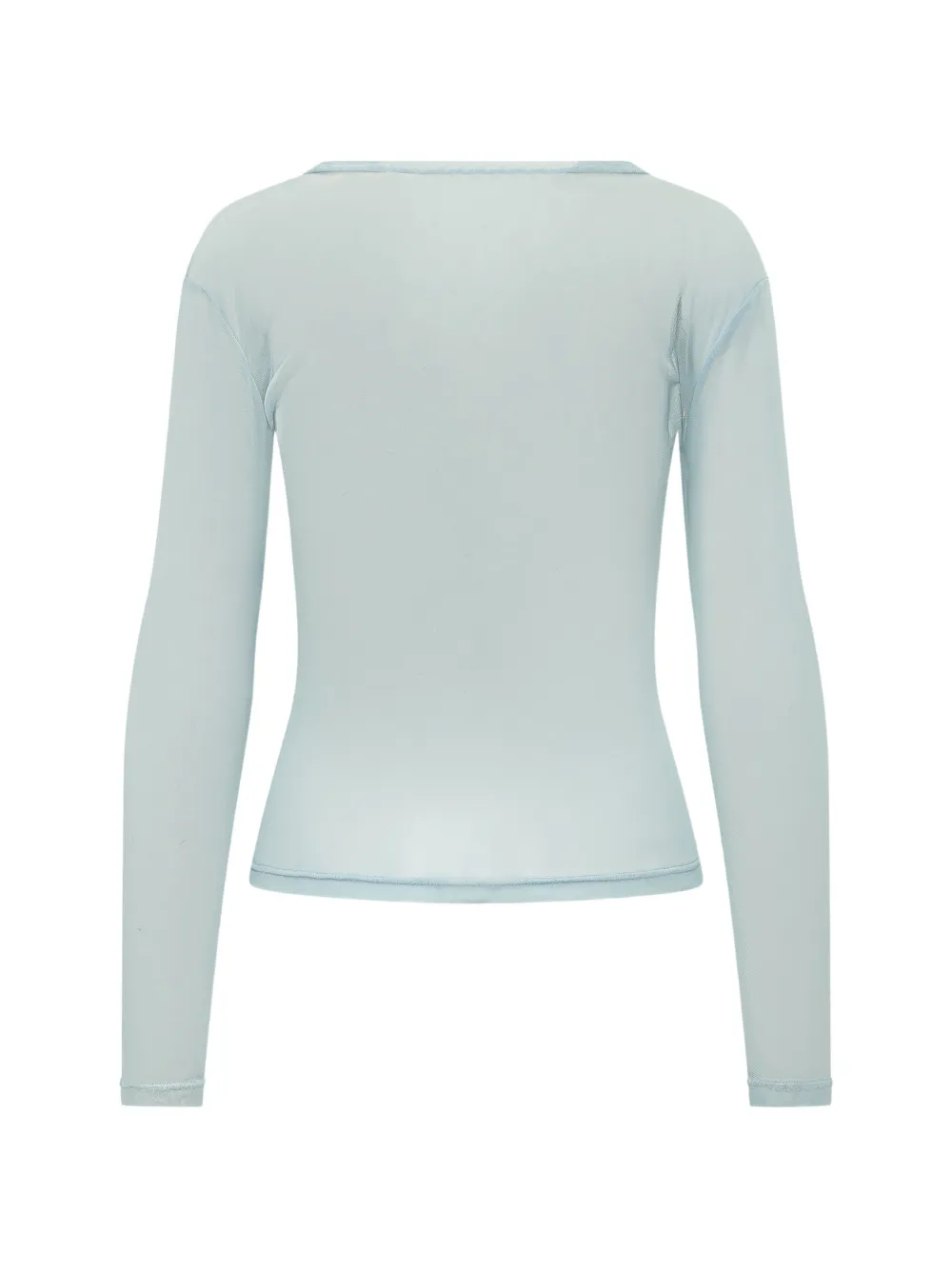 Fiorucci Tulen T-shirt met print en lange mouwen Blauw