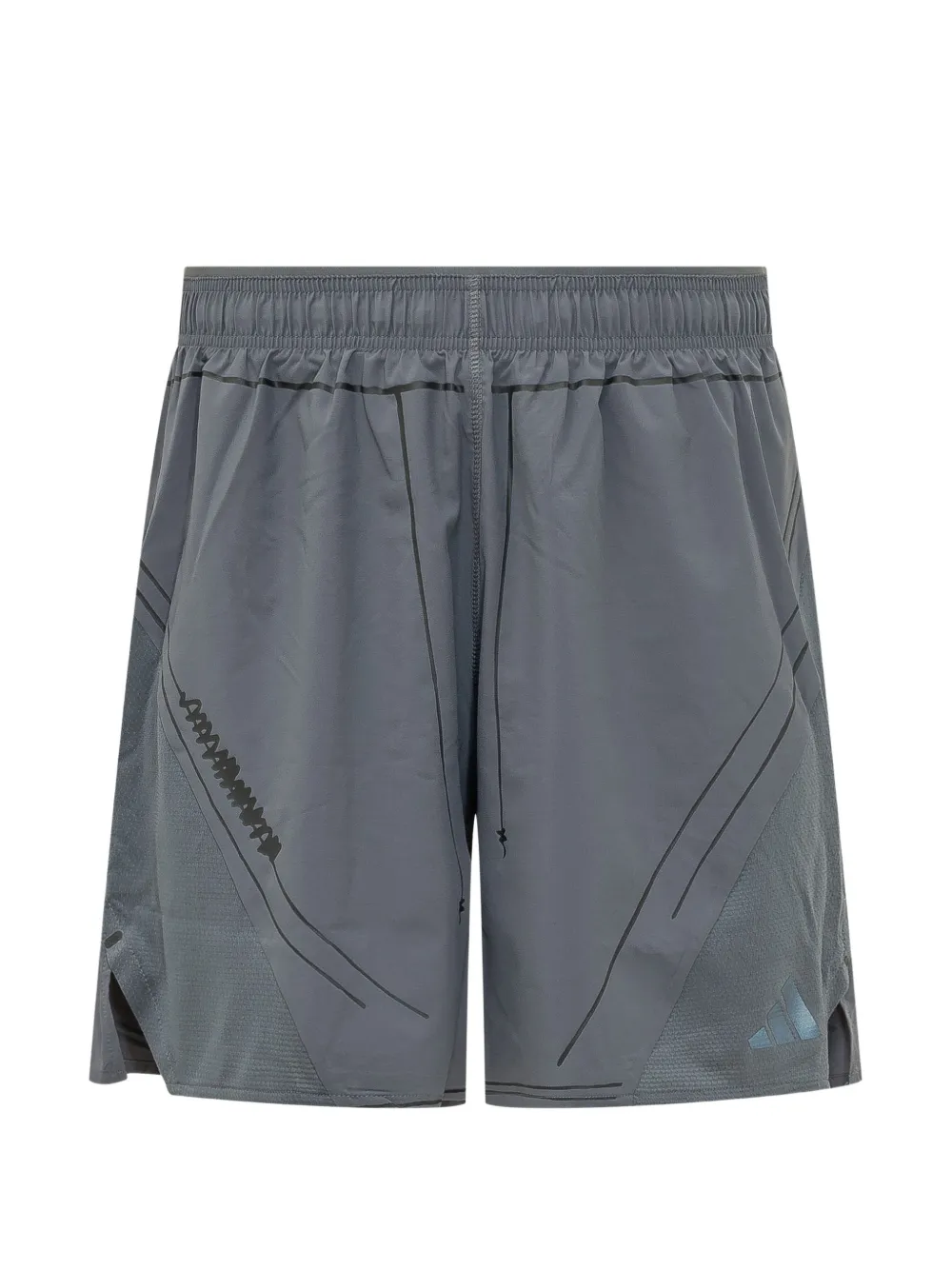 adidas x Song For The Mute logo-print shorts - Grigio