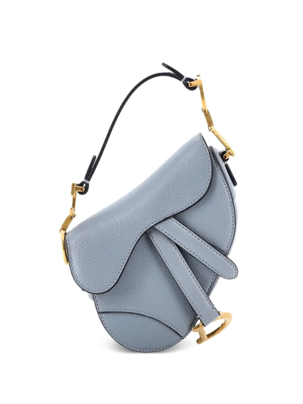 Christian Dior Pre-Owned Micro Satchel-Tasche aus Leder - Blau