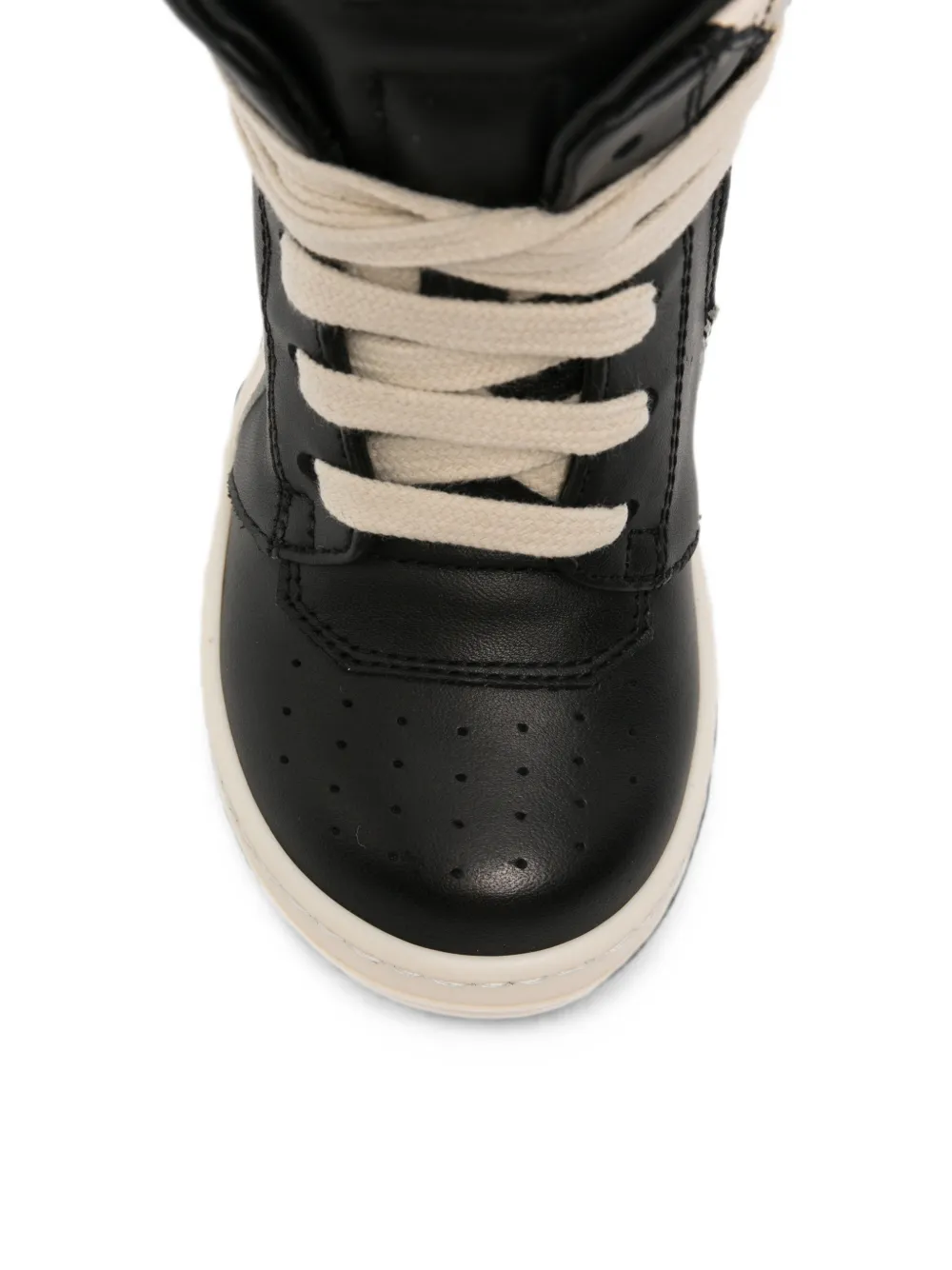 Rick Owens Kids Geobasket high-top sneakers Zwart