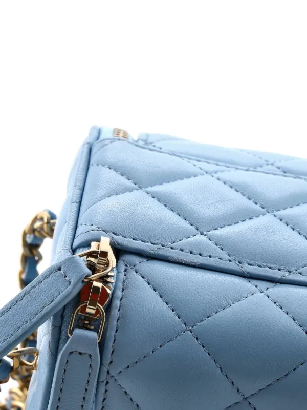 CHANEL Pre-Owned パール クラッシュ バニティケース ウィズ チェーン