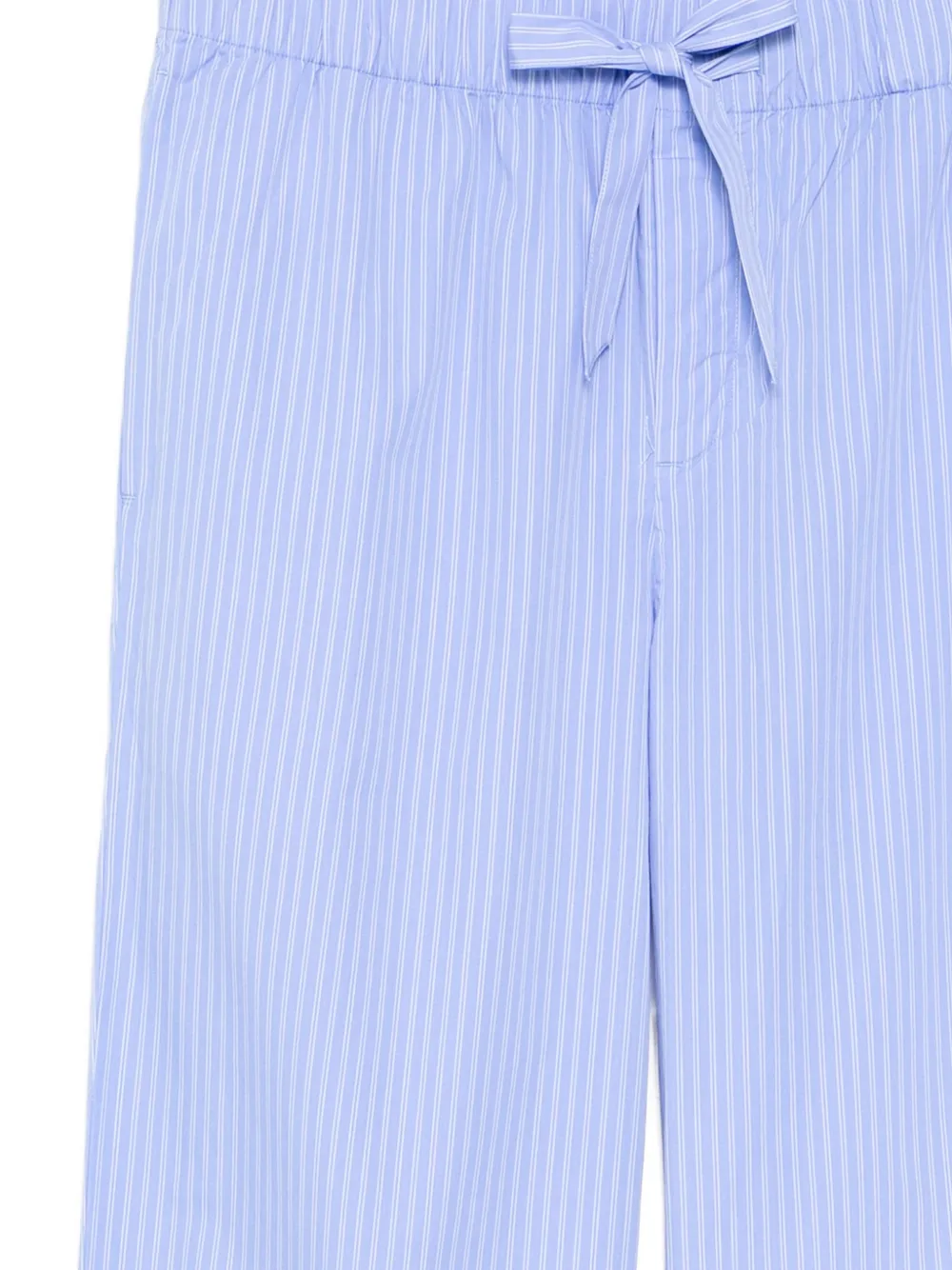 TEKLA Popeline broek Blauw