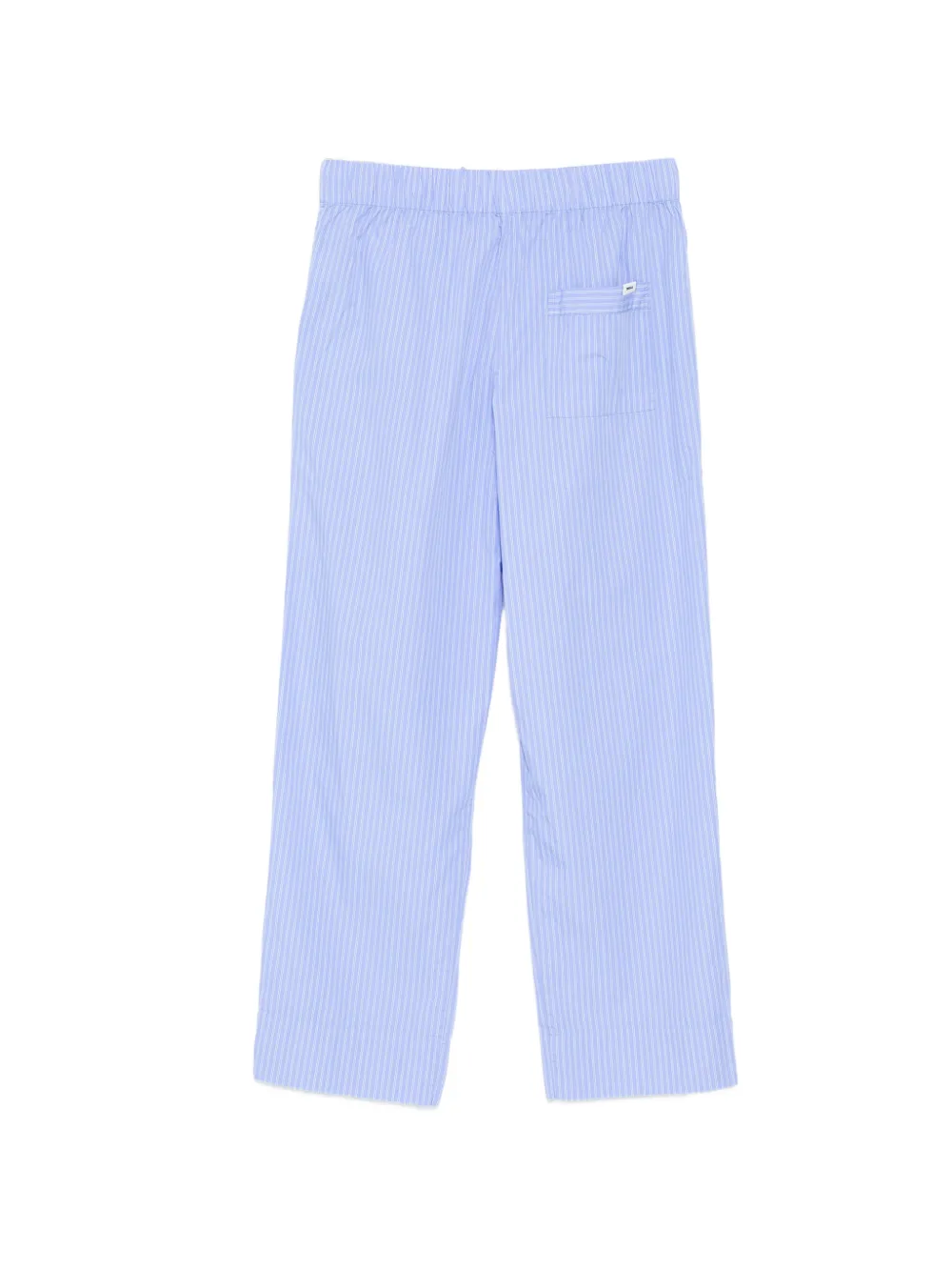 TEKLA Popeline broek Blauw