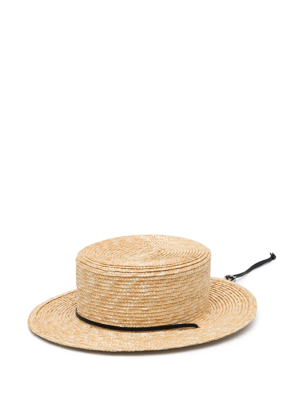 Kijima Takayuki braided sun hat - Toni neutri