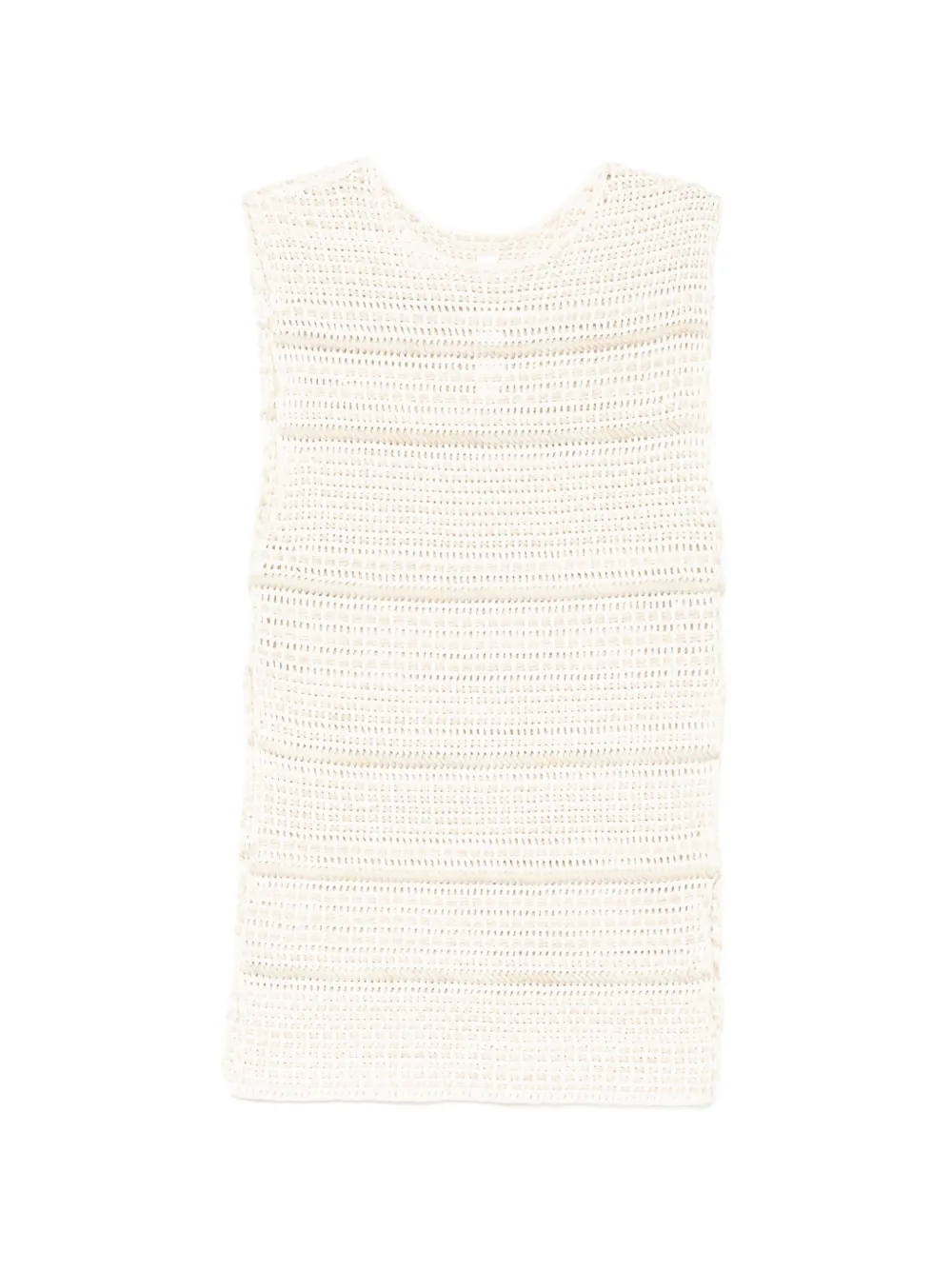 Lauren Manoogian basket-weave top - Toni neutri