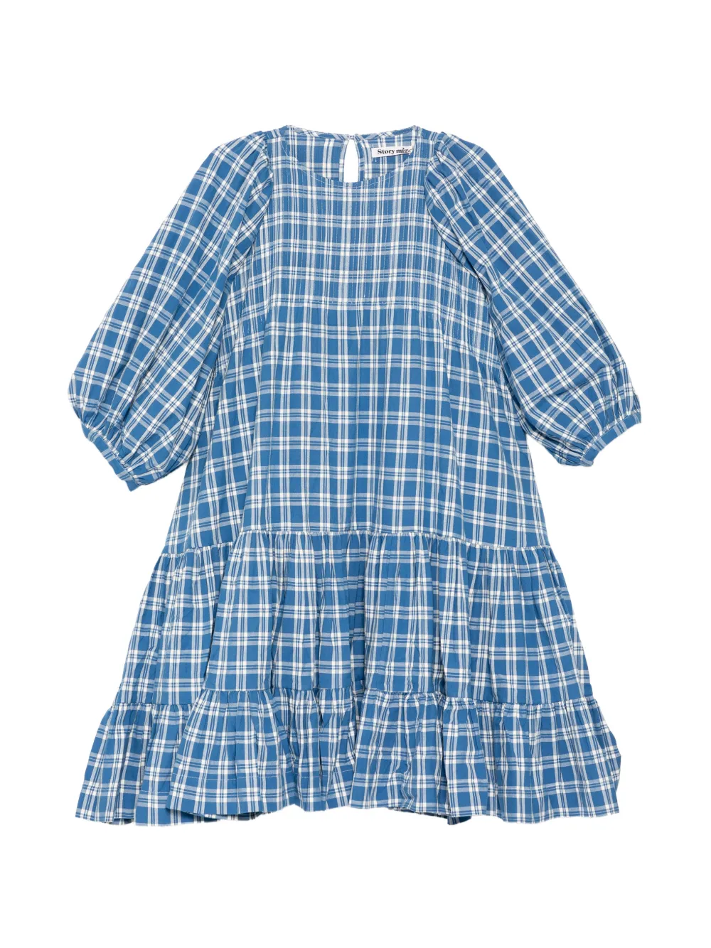 STORY mfg. Cloud midi dress - Blu