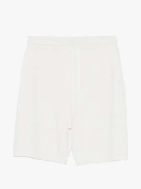 SCAGLIONE shorts con cordones en la pretina