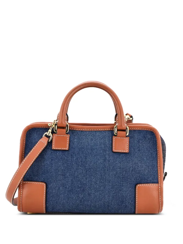 Loewe Pre-Owned アマソナ NM バッグ デニム 28 ショルダーバッグ 