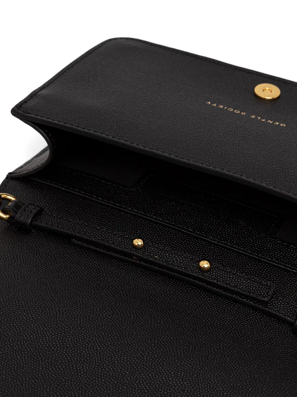 Trussardi Crossbodytas met schakelketting Zwart