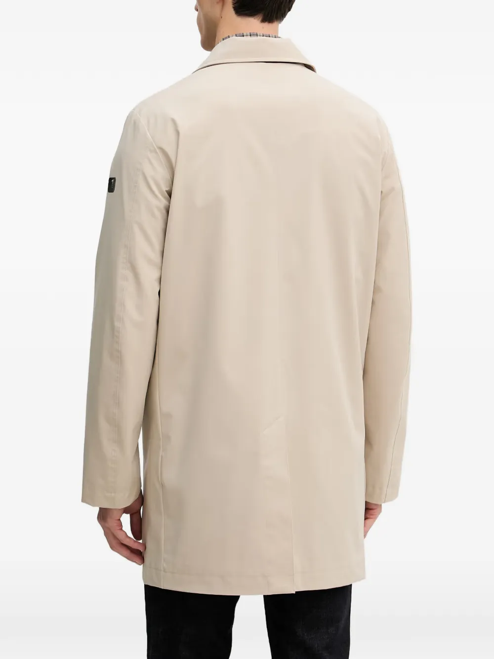 Trussardi Jas met logopatch Beige