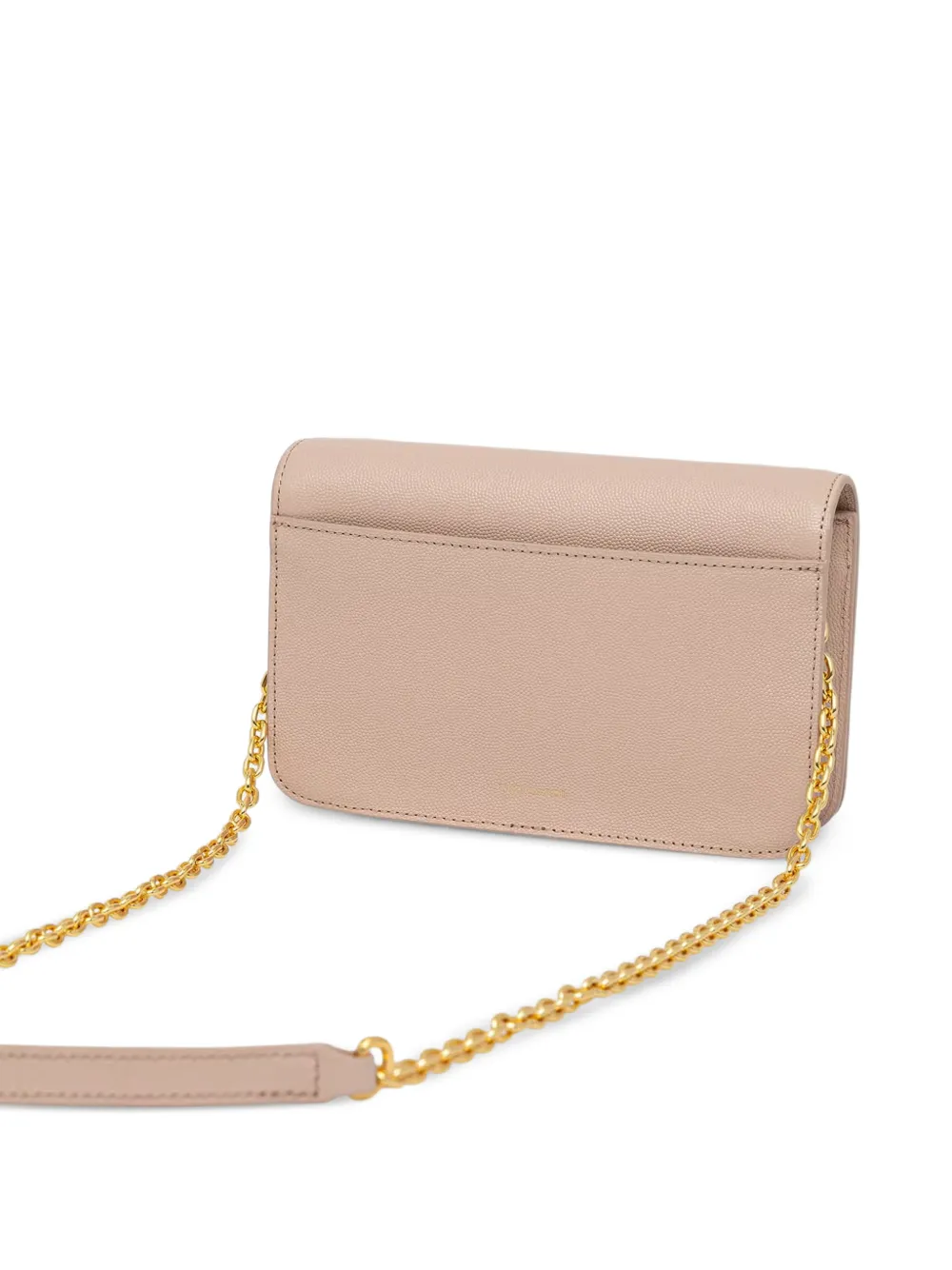 Trussardi Schoudertas met logoplakkaat Beige