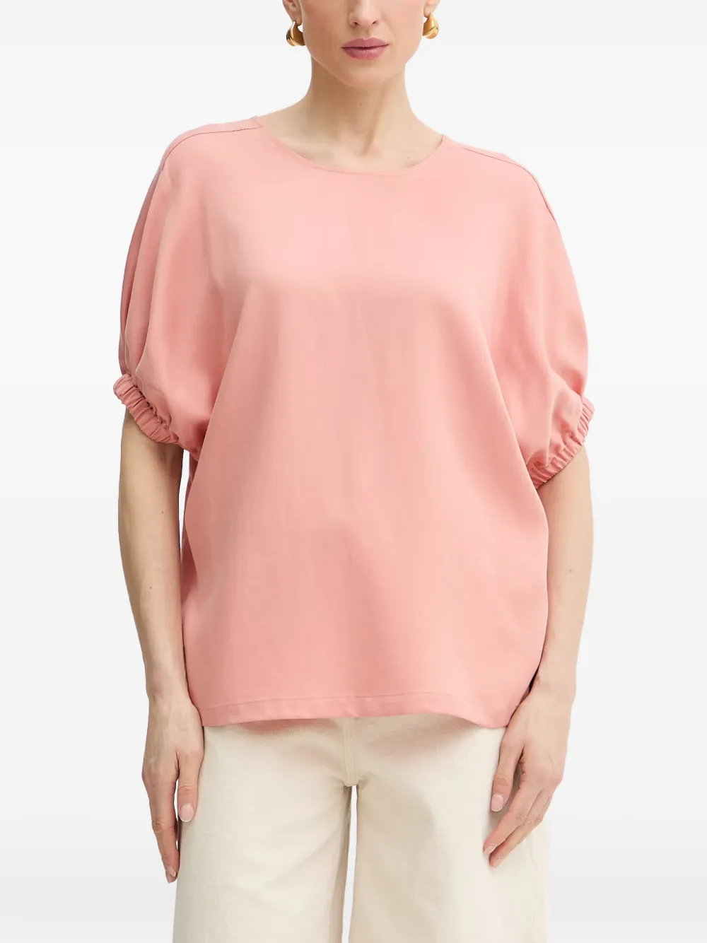 Trussardi crew-neck blouse - Rosa