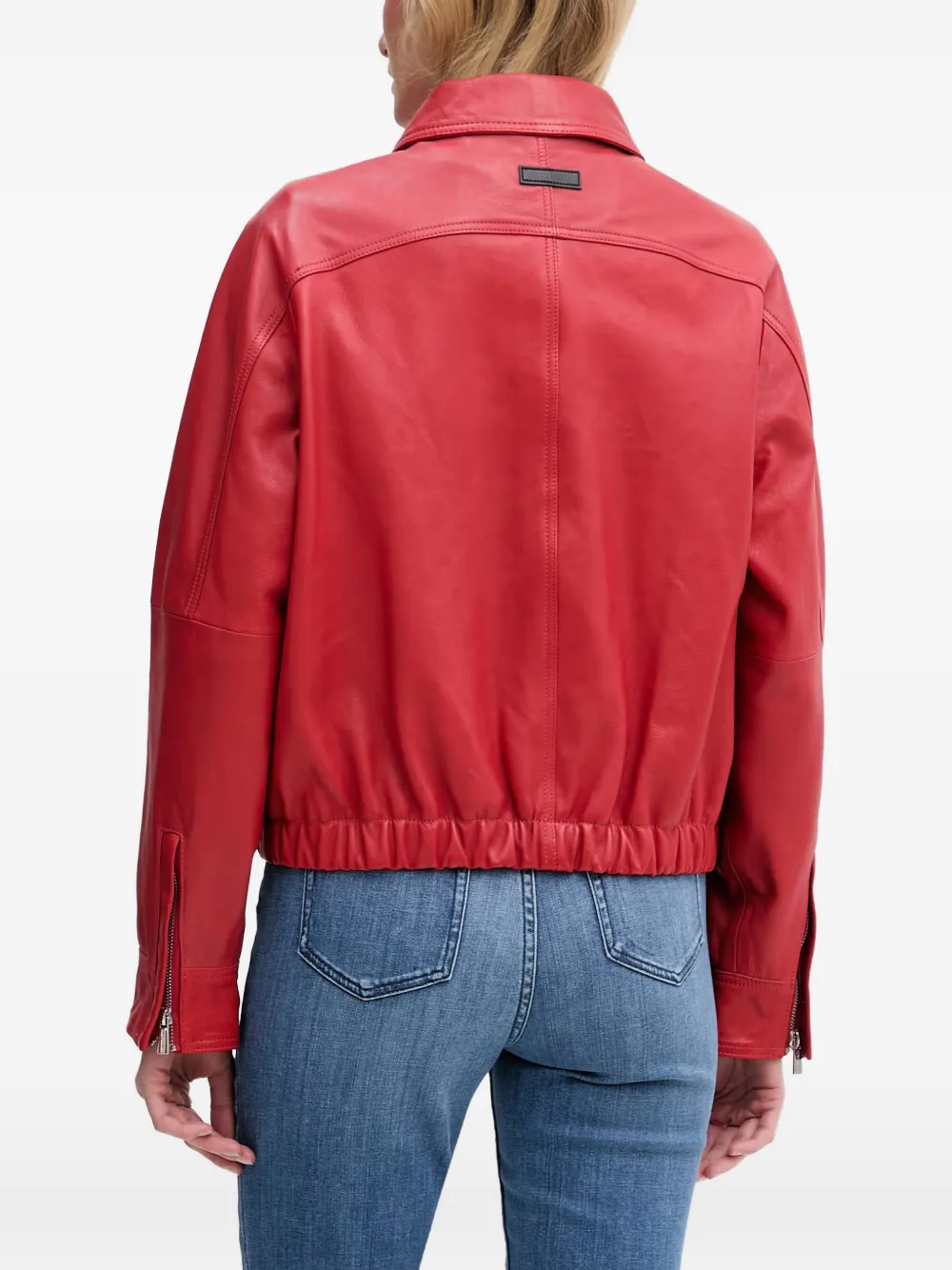 Trussardi Jack met klepzak Rood