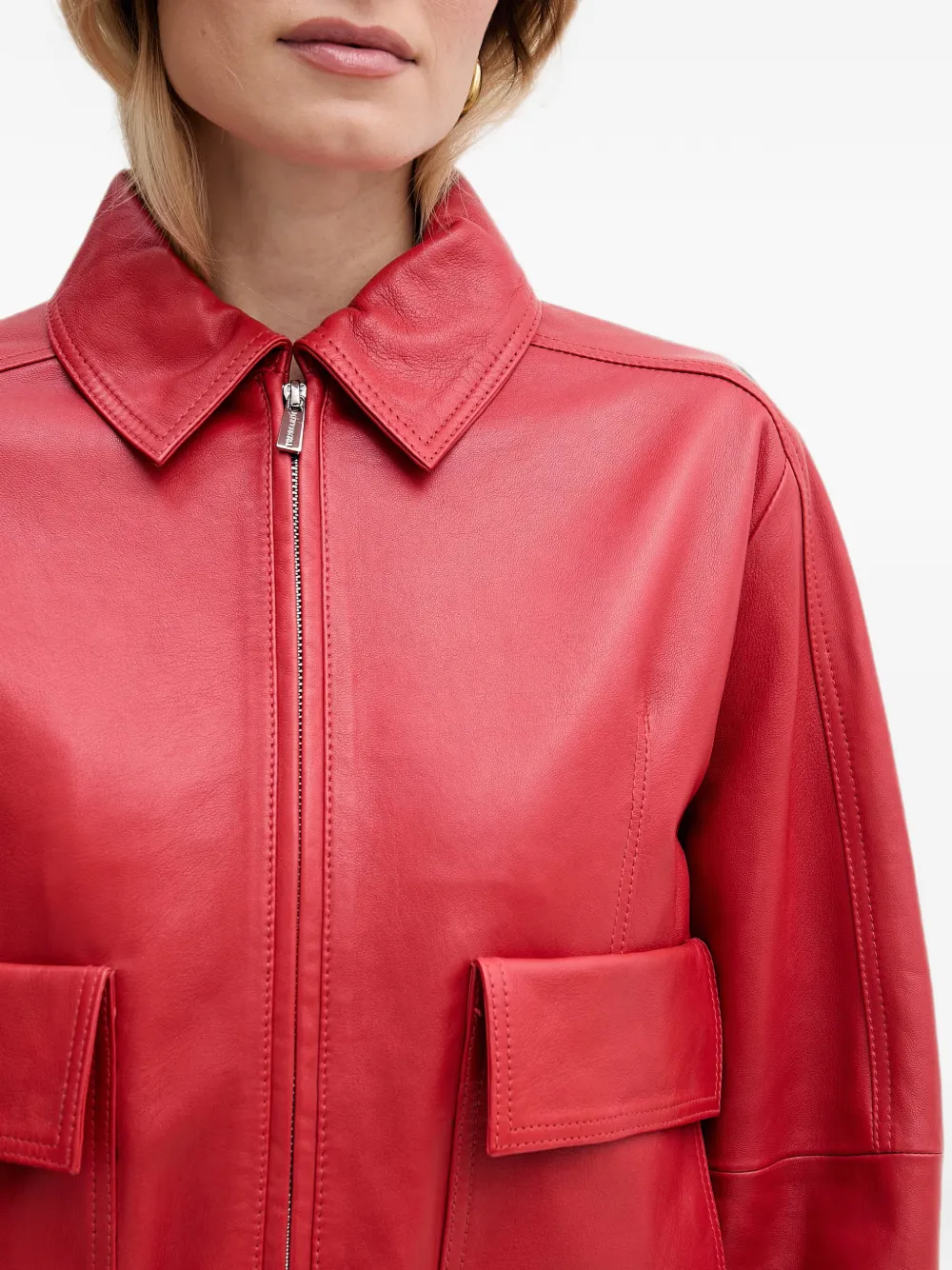 Trussardi Jack met klepzak Rood