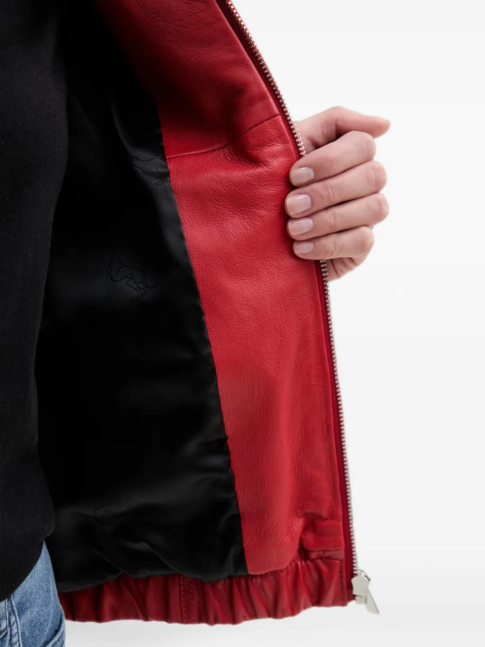 Trussardi Jack met klepzak Rood