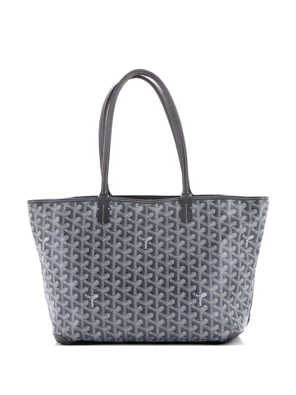 Goyard Pre-Owned Borsa tote Artois PM in tela cerata - Grigio