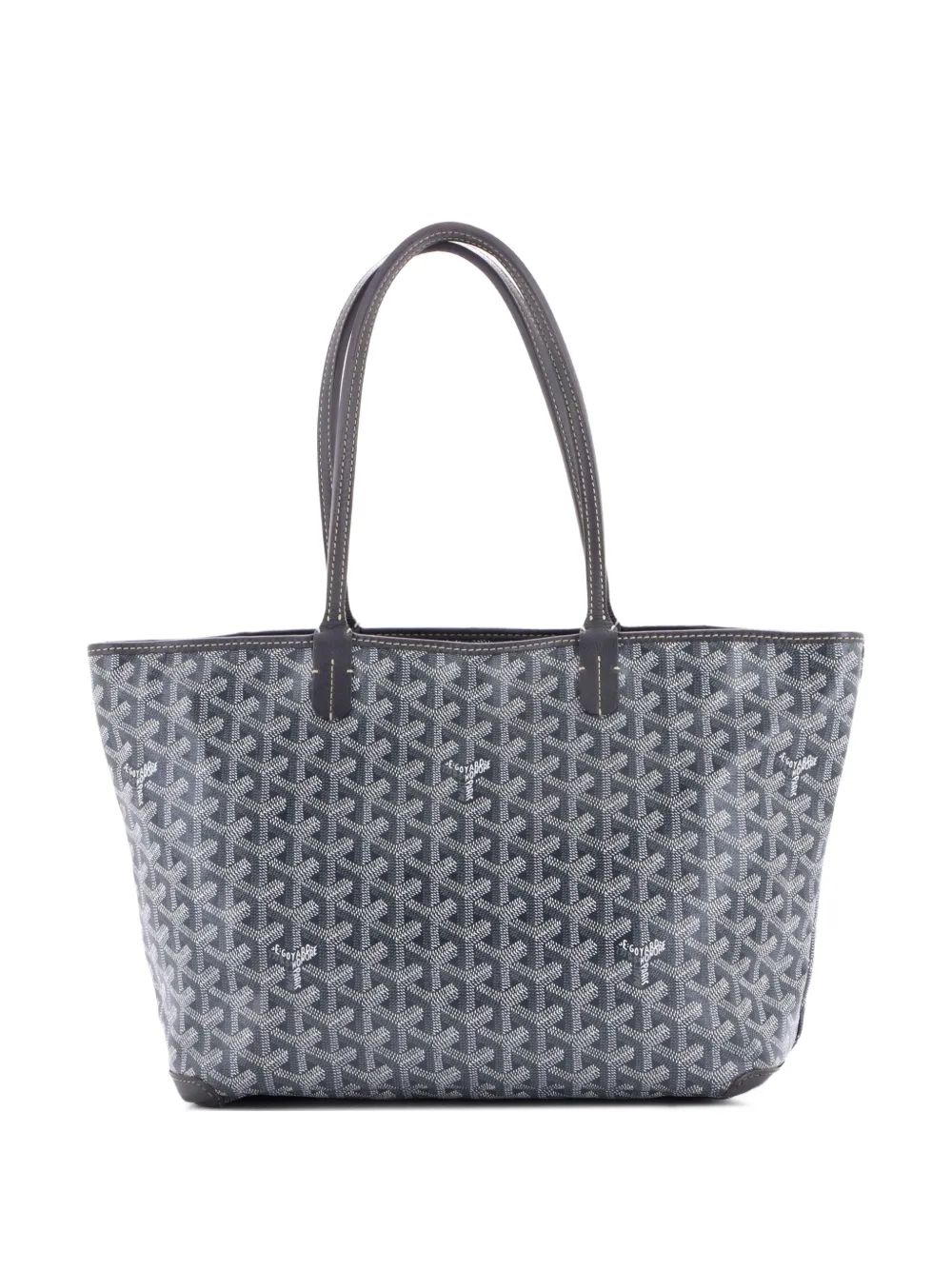 Goyard Pre-Owned Borsa tote Artois PM in tela cerata - Grigio