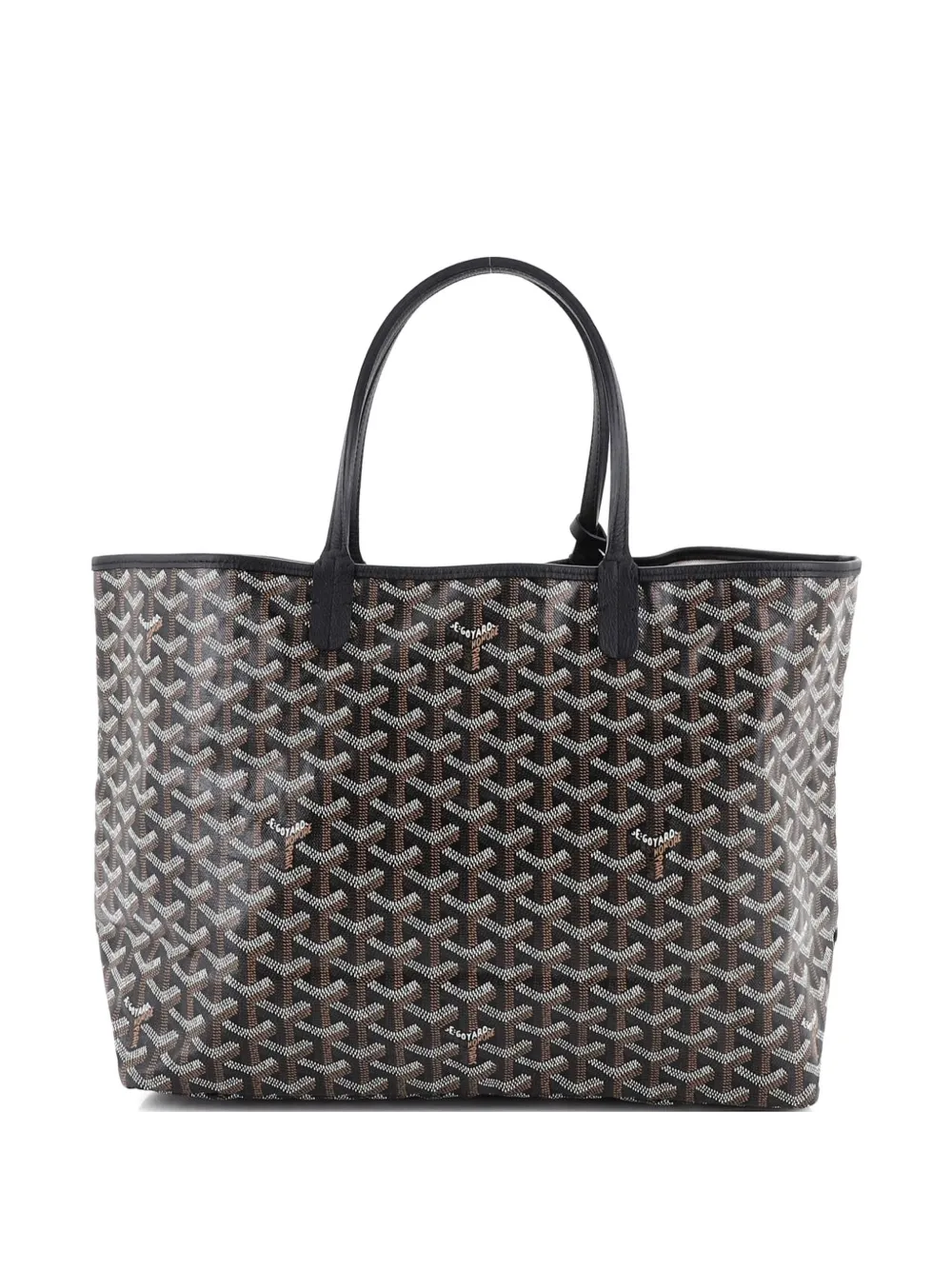 Goyard Pre-Owned Borsa tote Saint Louis PM in tela cerata - Nero