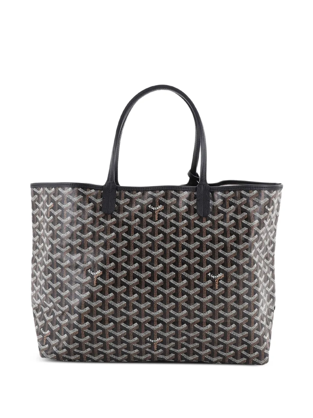 Goyard Pre-Owned Borsa tote Saint Louis PM in tela cerata - Nero