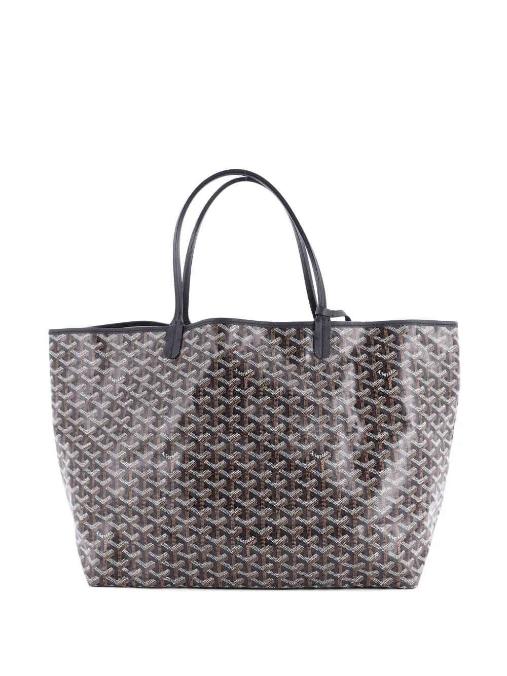 Goyard Pre-Owned Saint Louis Coated Canvas GM tote bag - Black