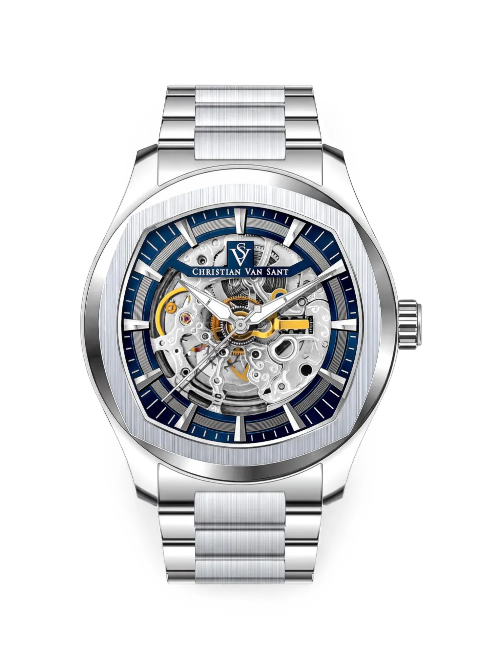 CHRISTIAN VAN SANT Romeo Skeleton Armbanduhr 42mm - Blau