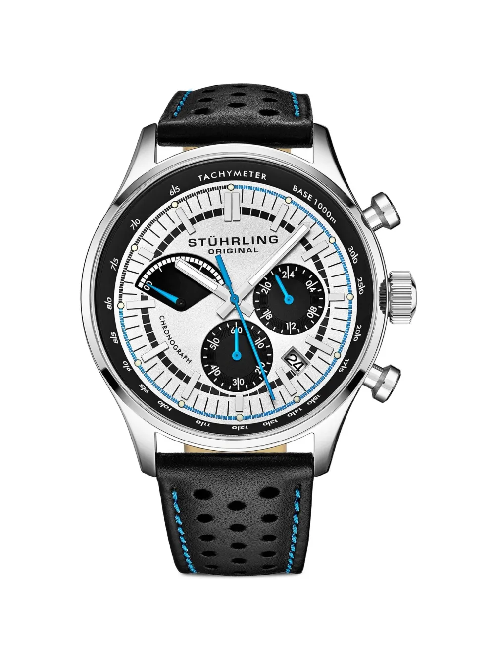 STUHRLING Monaco 42mm watch - Bianco