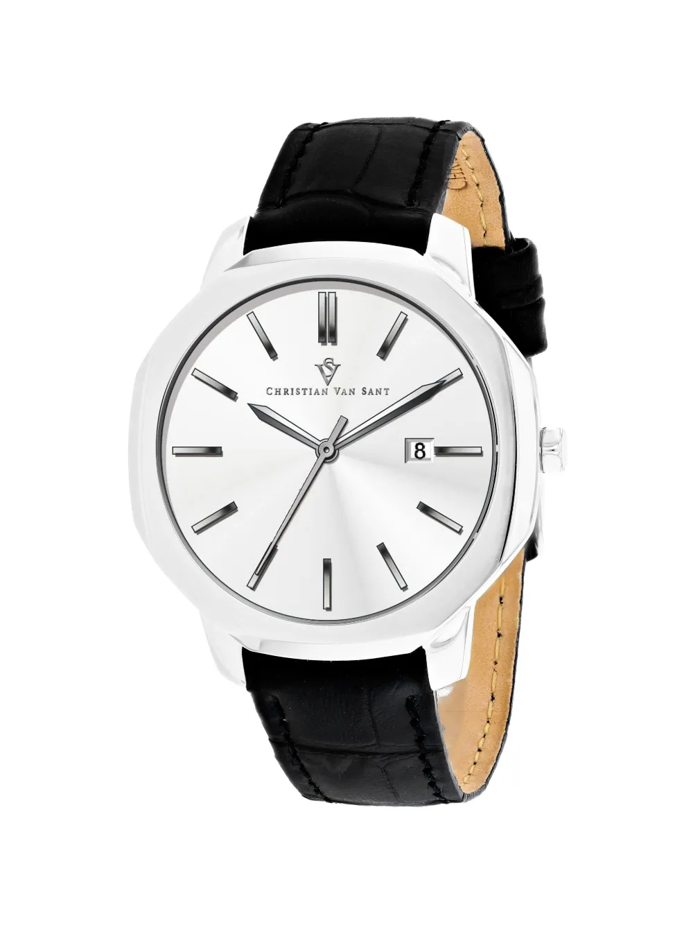 CHRISTIAN VAN SANT Octavius Slim 42mm watch - Argento