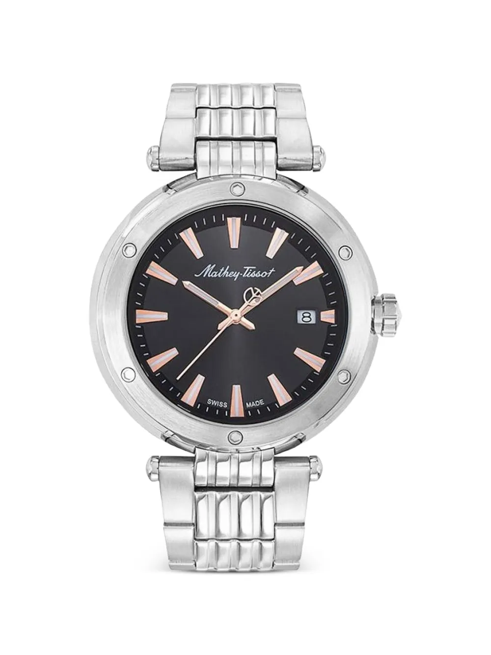 Mathey Tissot Neptune 42mm watch - Nero