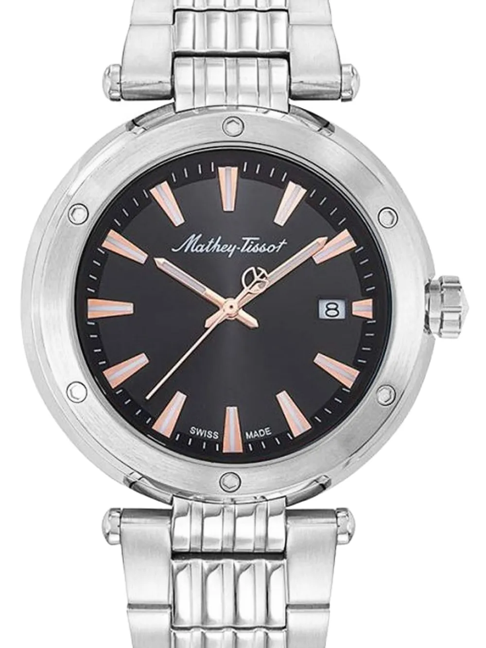  Mathey Tissot Neptune 42mm Watch - Noir 