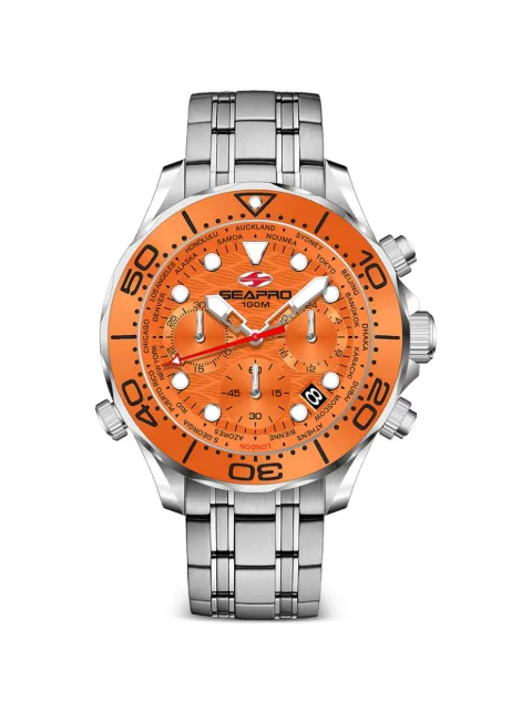 SEAPRO Mondial Timer 44mm watch