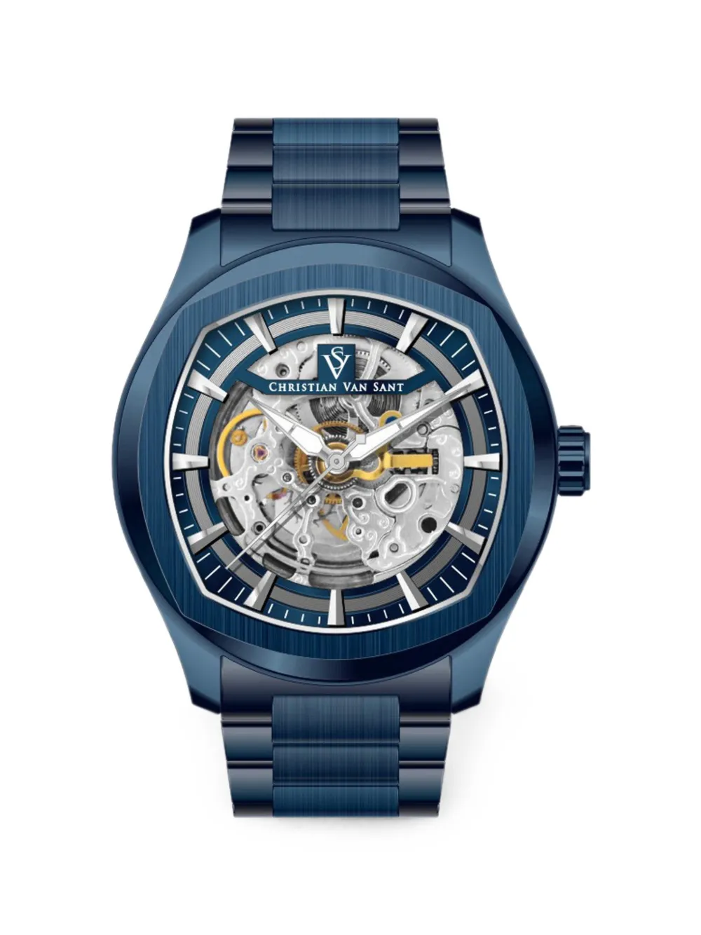 CHRISTIAN VAN SANT Romeo 42mm watch - Blu