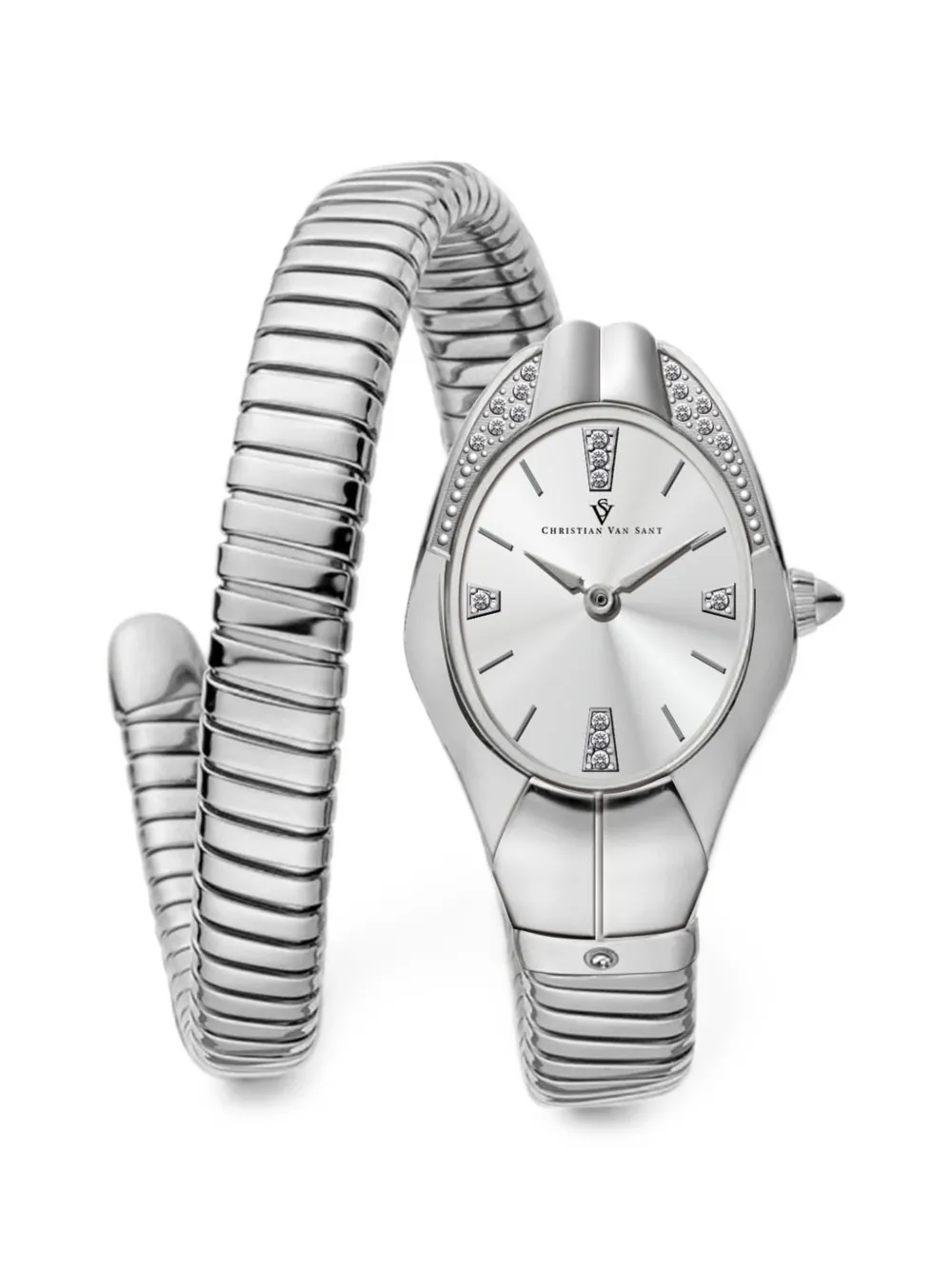 CHRISTIAN VAN SANT Naga Armbanduhr 22mm - Silber