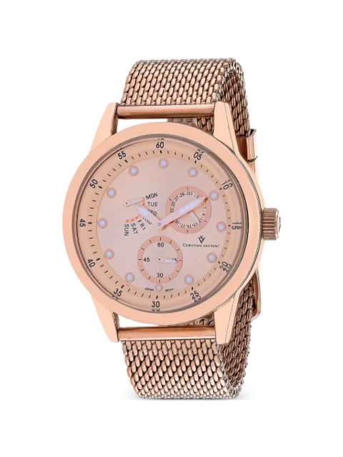 CHRISTIAN VAN SANT Rio mesh-strap 44mm watch