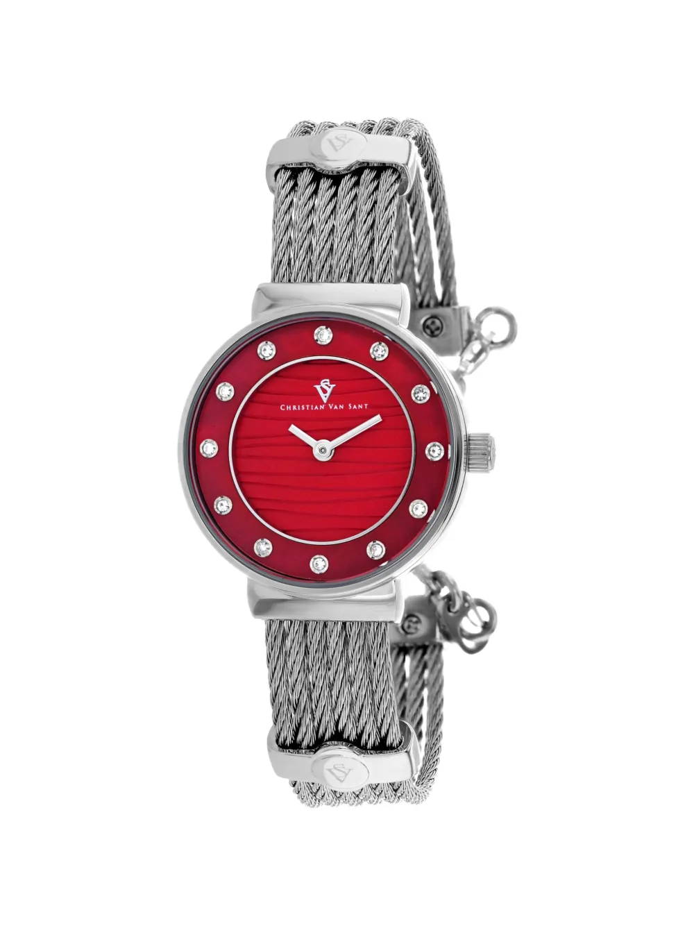 CHRISTIAN VAN SANT Orologio Cavo 28mm - Rosso
