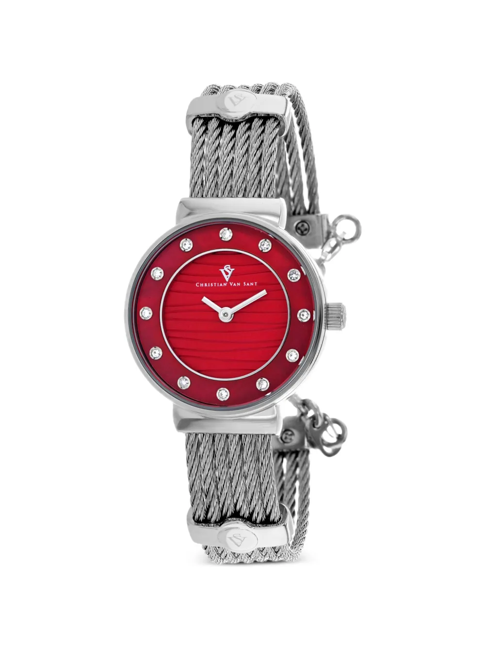 CHRISTIAN VAN SANT Orologio Cavo 28mm - Rosso