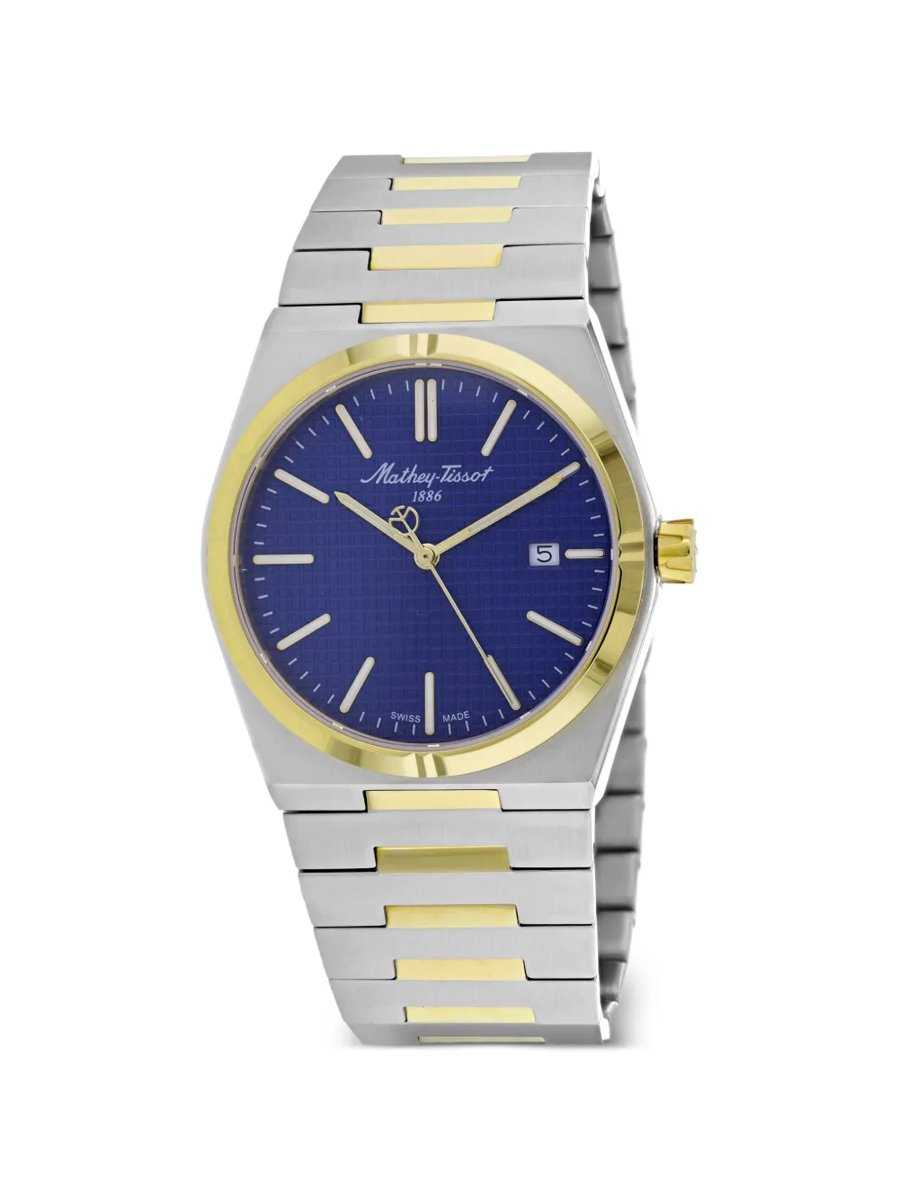 Mathey Tissot Zoltan 40mm watch - Blu