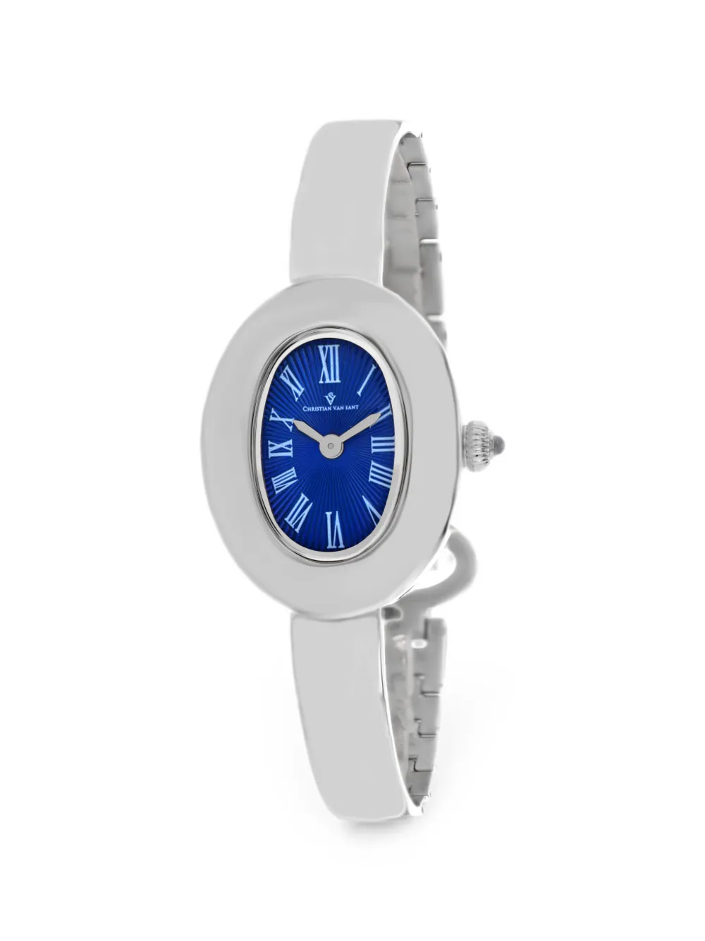 CHRISTIAN VAN SANT Anora oval-face 26mm watch - Blu