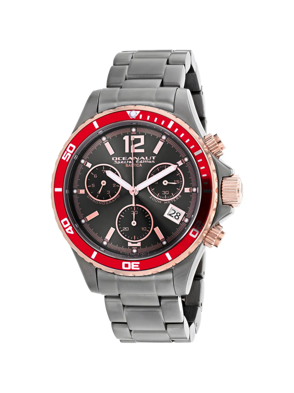 OCEANAUT Baltica Special Edition 43mm watch - Nero