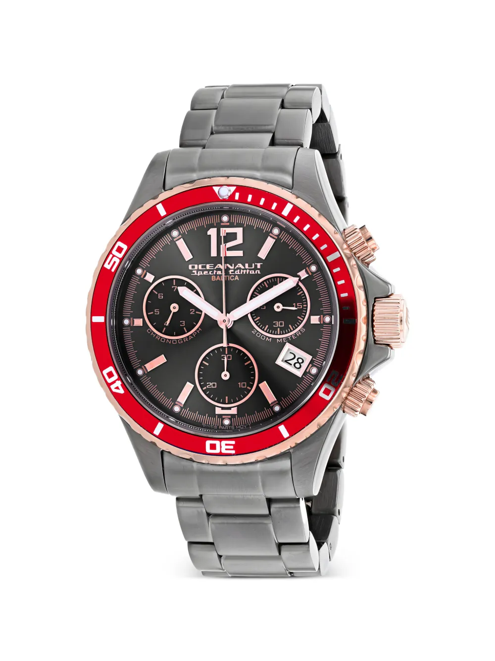 OCEANAUT Baltica Special Edition 43mm watch - Nero