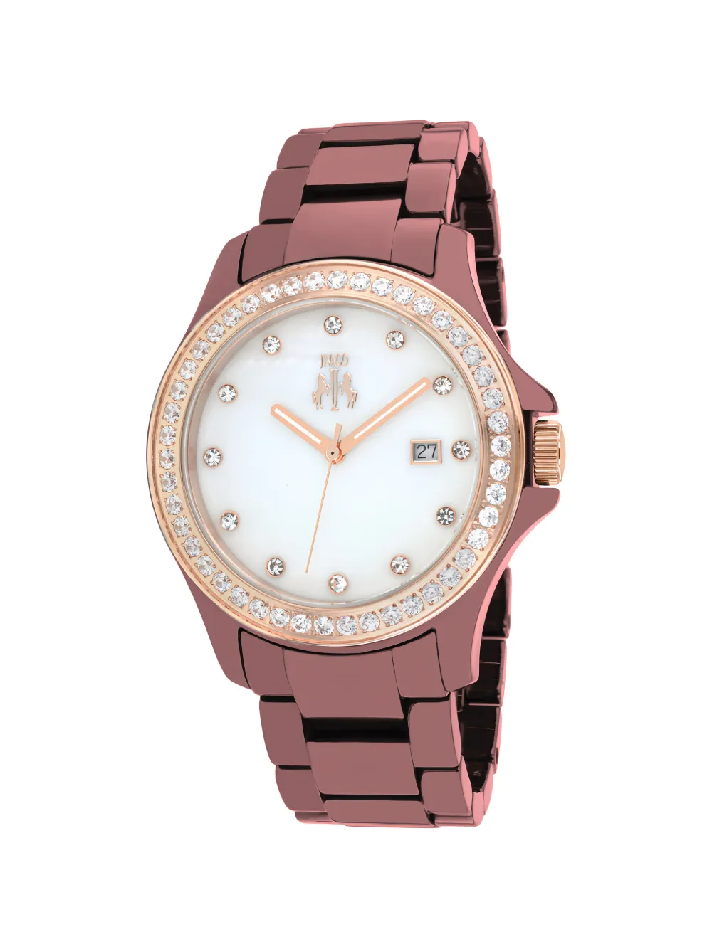 JIVAGO round-case 38mm watch - Bianco